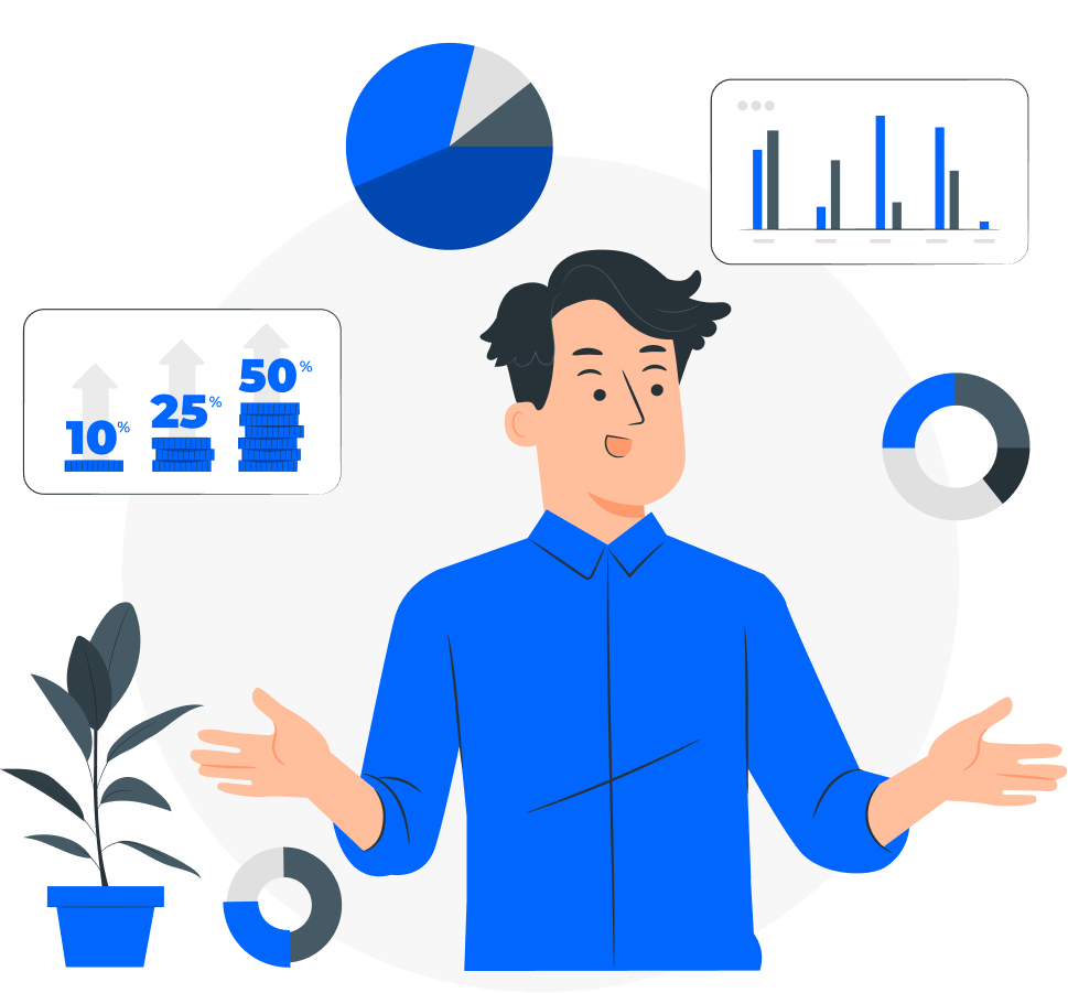 Fee recovery dashboard showing 95% collection rate